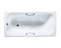 Чугунная ванна Универсал Ностальжи УР 1500 с отверстиями для ручек