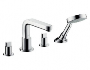 Смеситель Hansgrohe Metris S 31446000 на борт ванны