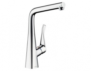 Смеситель Hansgrohe Metris 14823000 для кухонной мойки