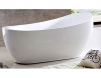 Ванна акриловая Gemy G9235, цвет - белый, 180 х 90 х 80 см