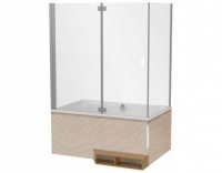 Фронтальная панель для ванны Jacob Delafon CAPSULE E6D131-D26, 120 х 140 см, цвета - медовый и темный дуб