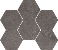 Напольная мозаика Lofthouse dark grey 283 x 246 mm