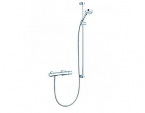 Душевая система Kludi Logo Duo Shower 6857705-00 с термостатом, штанга 90 см