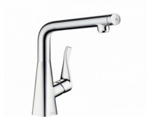 Смеситель Hansgrohe Metris Select 148838 для кухни (сталь)