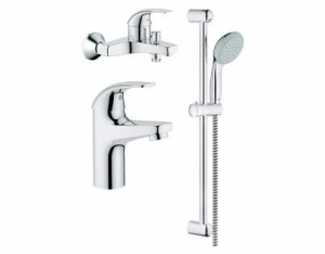 Комплект для ванной Grohe BauCurve 122251 3 в 1