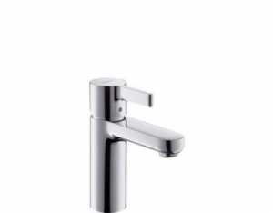 Смеситель для раковины Hansgrohe Metris S 31063000, с донным клапаном