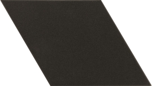 Универсальная плитка Rhombus Black Smooth 140 x 240 mm