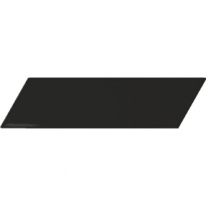 Настенная плитка Chevron Wall Black Mat L 52 x 186 mm