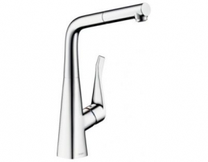 Смеситель Hansgrohe Metris 14821800 для кухонной мойки