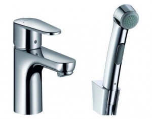 Смеситель Hansgrohe Talis E2 31165000 для раковины с гигиеническим душем