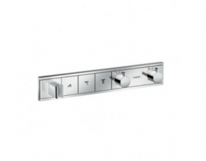 Смеситель для душа Hansgrohe RainSelect 15356000, 3 потребителя, термостатический, хром