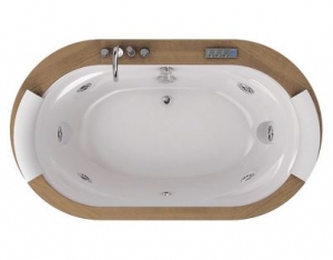 Акриловая ванна Jacuzzi Opalia Wood