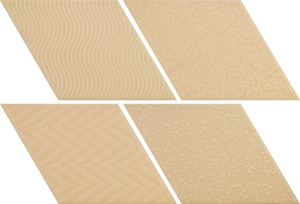 Универсальная плитка Rhombus Cream 140 x 240 mm
