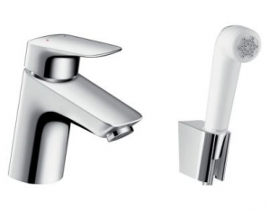 Смеситель Hansgrohe Logis 71290000 для раковины с гигиеническим душем