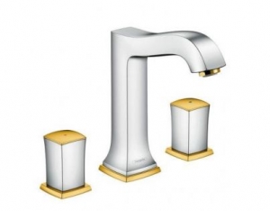 Смеситель Hansgrohe Metropol Classic 31305090 для раковины, хром/золото