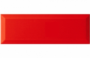 Monocolor brillo bisel rojo 30x10, Monopole
