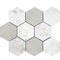 Настенная мозаика Modern GR/BI Hex 300 x 300 mm