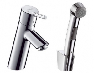 Смеситель Hansgrohe Talis S2 32140000 для раковины с гигиеническим душем