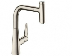 Смеситель Hansgrohe Talis Select S 220 72822800 для кухонной мойки, сталь