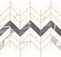 Настенная мозаика Bonella white 29,8x24,6 см