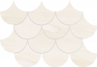 Настенная мозаика Sheen white 29x19.3 см