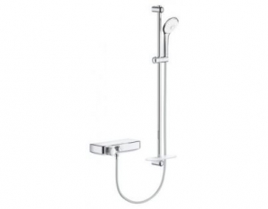 Термостат Grohe Grohtherm SmartControl 34721000 для душа с Душевым гарнитуром Euphoria 110 Massage 27226001, штанга 90 см