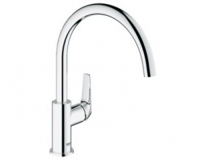 Смеситель для кухонной мойки Grohe BauFlow 31230000 с поворотным изливом