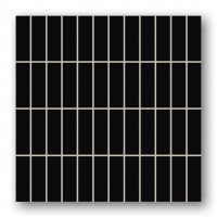 Настенная мозаика Oxford Black 298x298 / 10mm