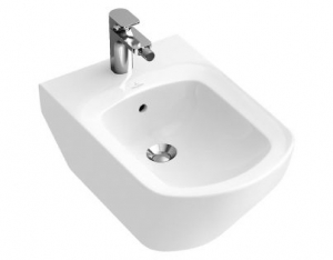 Биде подвесное Villeroy & Boch Sentique 5422 00R1 alpin CeramicPlus