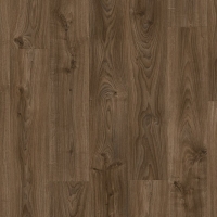 Виниловые полы Quick-Step - Дуб коттедж тёмно-коричневый BACL40027