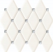 Настенная мозаика Abisso white 298x270 / 11,5mm