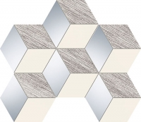 Настенная мозаика Senza grey hex 289 x 221 mm