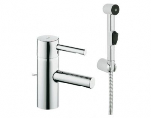 Смеситель Grohe Essence 32535000 для раковины с гигиеническим душем