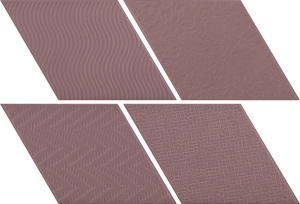 Универсальная плитка Rhombus Violet 140 x 240 mm