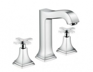 Смеситель Hansgrohe Metropol Classic 31307000 для раковины на 3 отверстия, хром