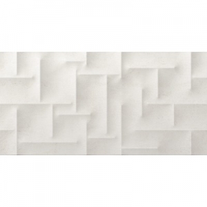 Плитка Cristacer Serena Relieve blanco 45x90