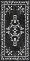 Риальто керамогранит декорированный серый темный лаппатированный 119,5х238,5