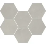 Мозаика  Continuum SILVER MOSAICO HEXAGON 25*29