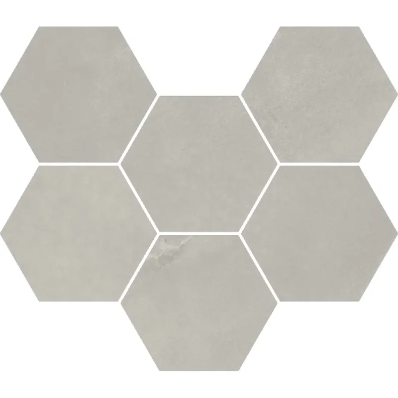 Мозаика  Continuum SILVER MOSAICO HEXAGON 25*29