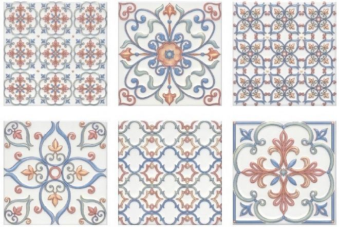 Суррей 20×20 плитка глянцевый 5227