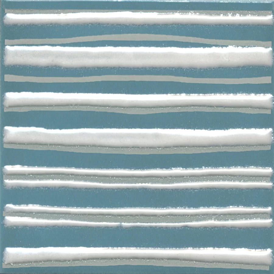 Бахия 3 бирюзовый 9,8х9,8 декор глянцевый KMD3STA024GN