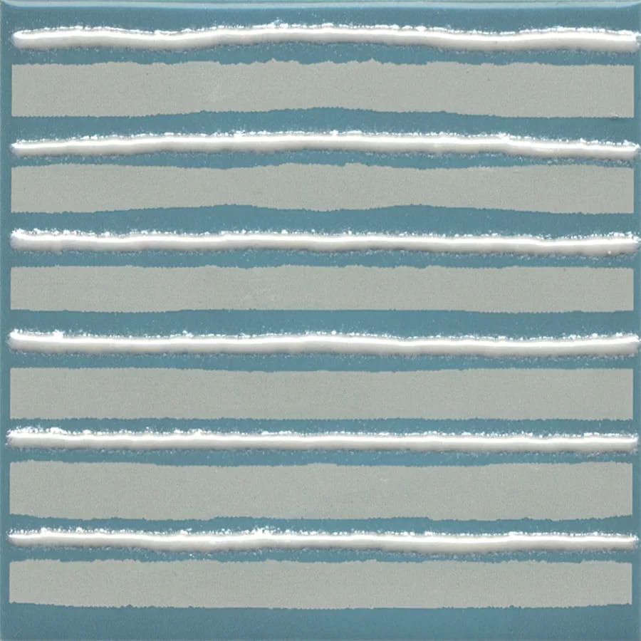 Бахия 4 бирюзовый 9,8х9,8 декор глянцевый KMD3STA028GN