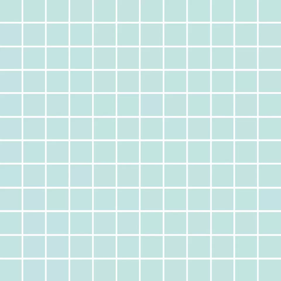 Темари бирюзовый светлый 29,8×29,8 мозаика матовый KM3030M0011N