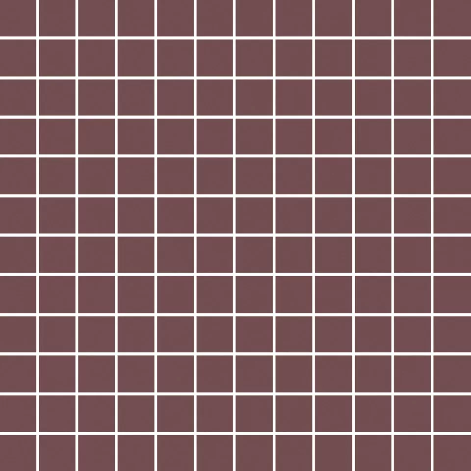 Темари бордовый 29,8×29,8 мозаика матовый KM3030M0091N