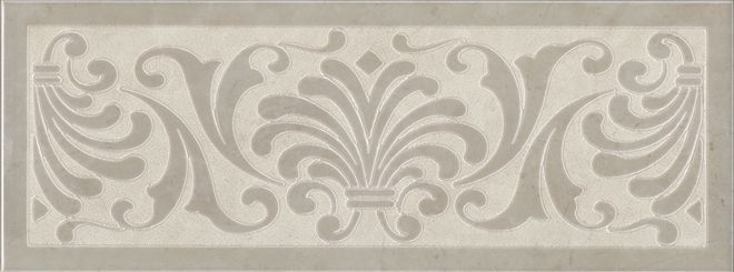 Монсанту 1 бежевый светлый 15×40 декор глянцевый HGDA49915145