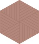 Агуста розовый 5,2×6 декор матовый OSD24163010