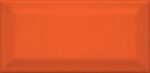 Клемансо грань оранжевый 7,4×15 плитка глянцевый 16075