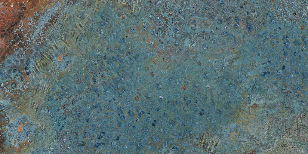 Универсальная плитка (керамогранит) Ennface Oxido Cobalt 120×60 см