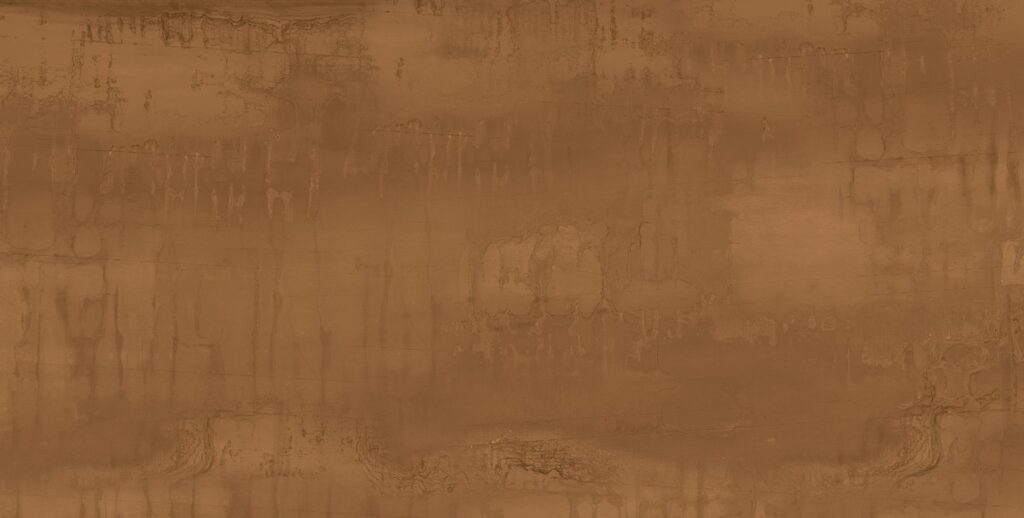 Универсальная плитка (керамогранит) Ennface Oxido Copper Carving 120×60 см