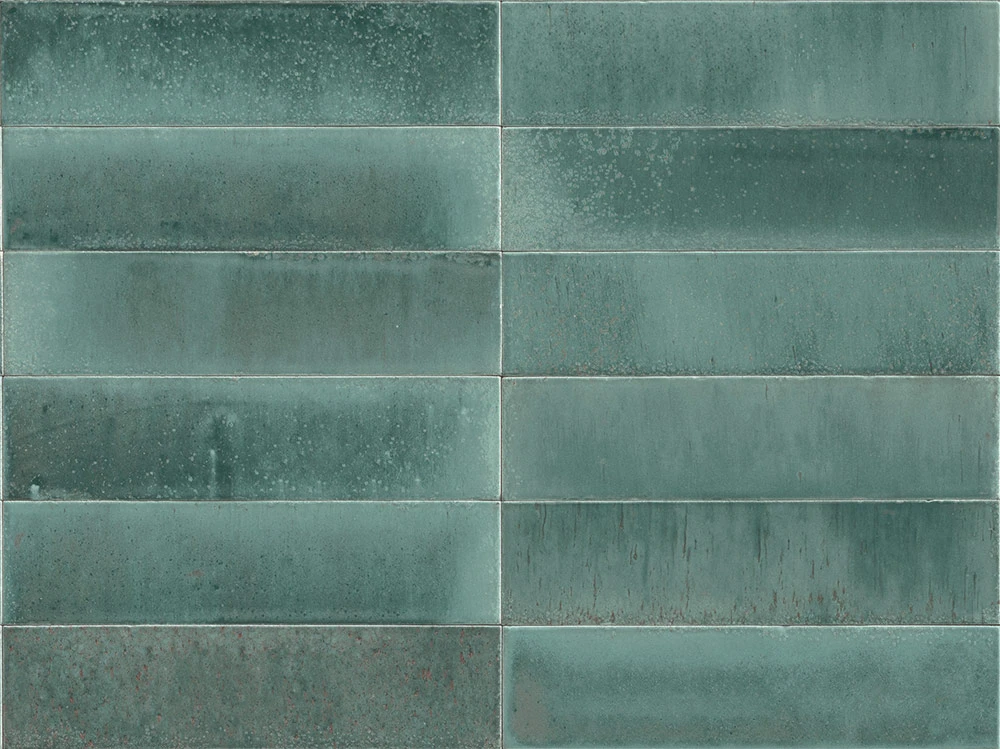 Универсальная плитка (керамогранит) Marazzi Lume Turquoise LX 6×24 см